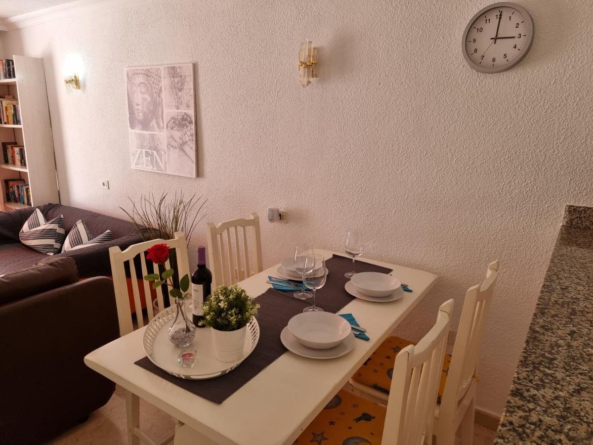 Casa Teide, Ground Floor Apartment Parque Santiago 1, Heated Pool, 100 M To Sea And Beach, Wifi Playa de las Américas Exterior foto