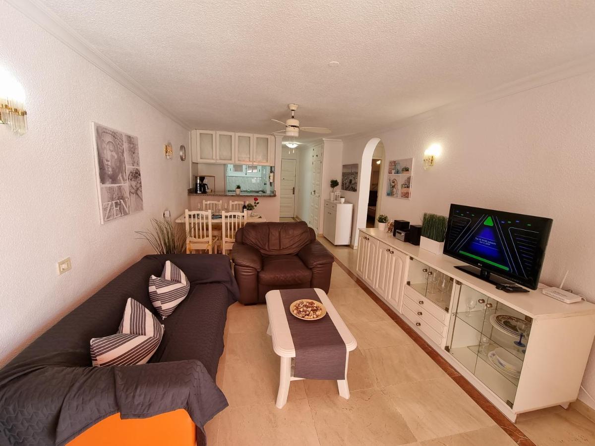 Casa Teide, Ground Floor Apartment Parque Santiago 1, Heated Pool, 100 M To Sea And Beach, Wifi Playa de las Américas Exterior foto