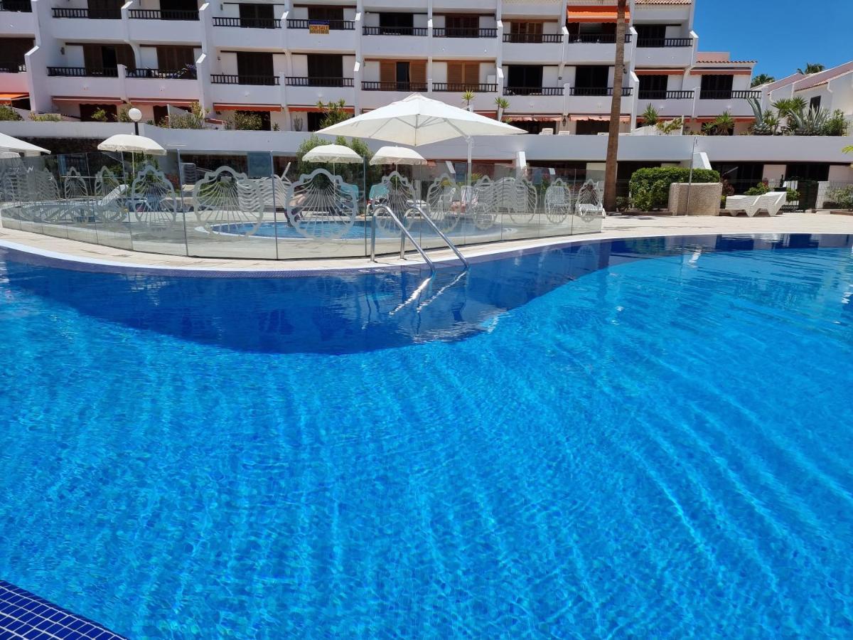 Casa Teide, Ground Floor Apartment Parque Santiago 1, Heated Pool, 100 M To Sea And Beach, Wifi Playa de las Américas Exterior foto