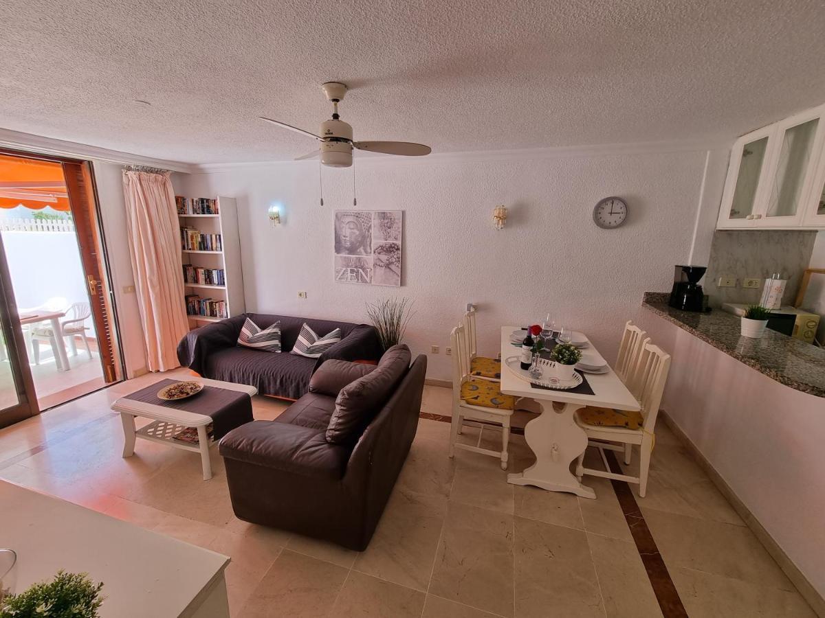 Casa Teide, Ground Floor Apartment Parque Santiago 1, Heated Pool, 100 M To Sea And Beach, Wifi Playa de las Américas Exterior foto