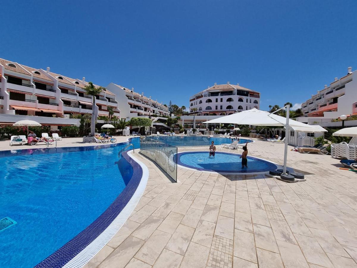 Casa Teide, Ground Floor Apartment Parque Santiago 1, Heated Pool, 100 M To Sea And Beach, Wifi Playa de las Américas Exterior foto