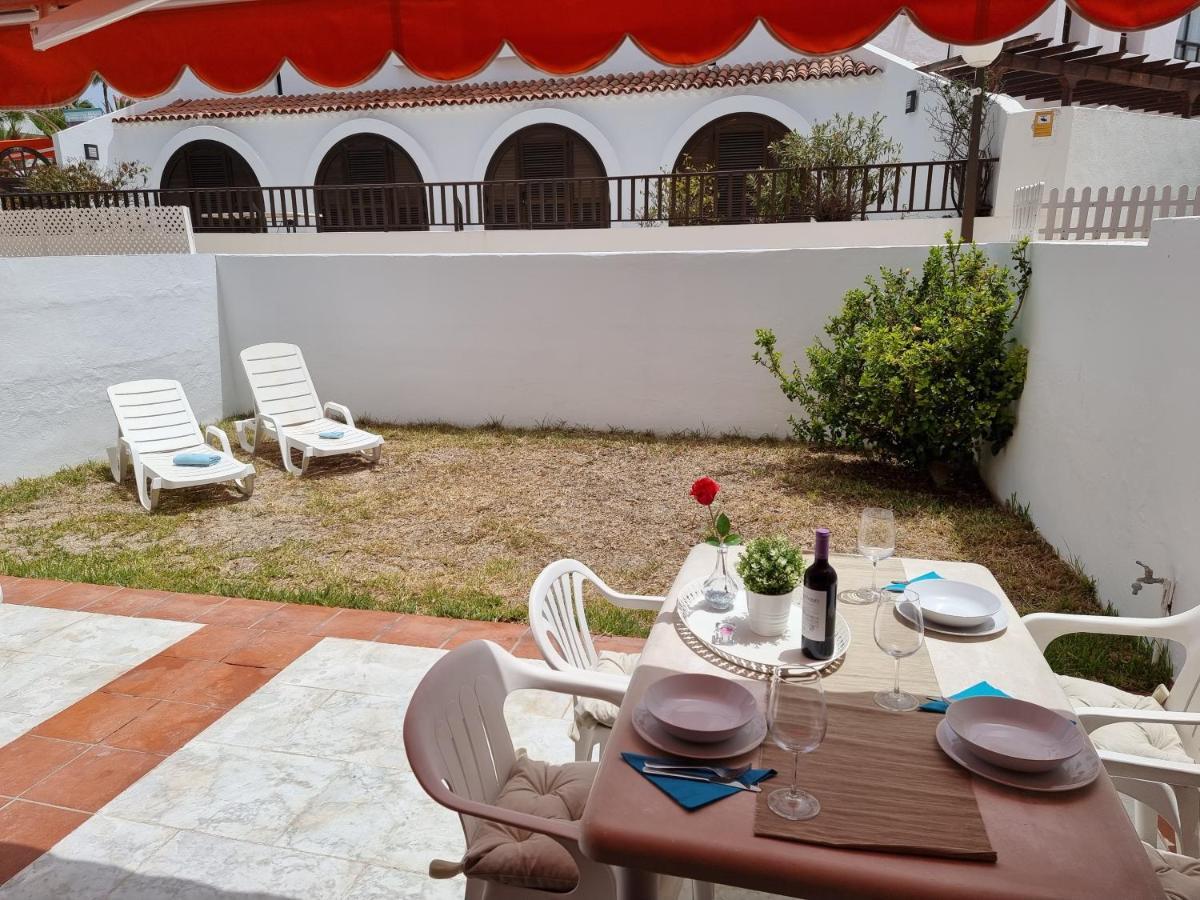 Casa Teide, Ground Floor Apartment Parque Santiago 1, Heated Pool, 100 M To Sea And Beach, Wifi Playa de las Américas Exterior foto