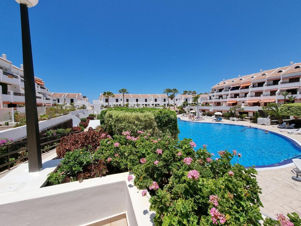 Casa Teide, Ground Floor Apartment Parque Santiago 1, Heated Pool, 100 M To Sea And Beach, Wifi Playa de las Américas Exterior foto